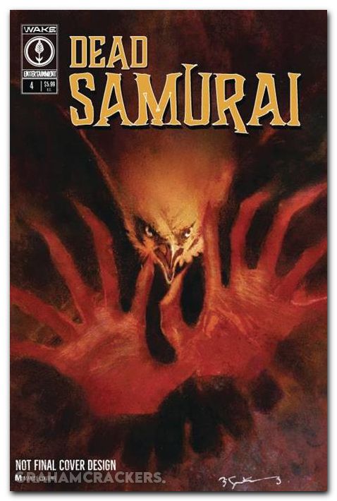 Dead Samurai #4 cover g sienkiewicz signed variant