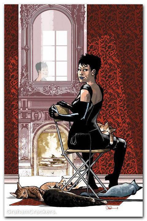 Catwoman #93 (2018) cover c adlard variant