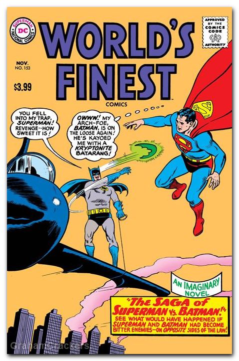 Worlds Finest Comics #153 Facsimile
