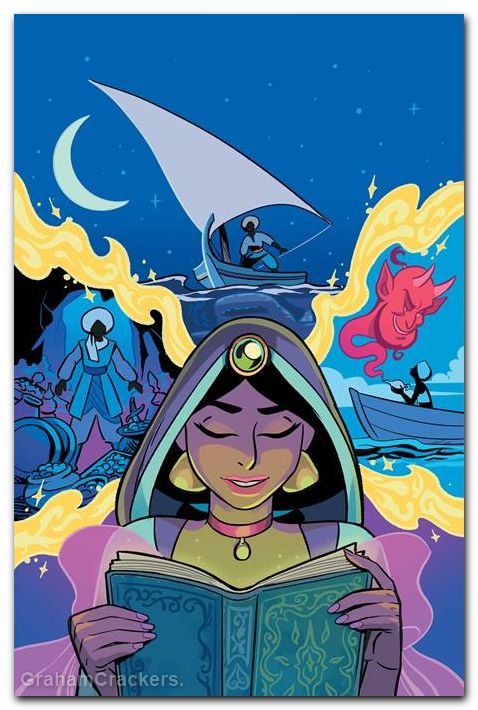 Aladdin #5 (2026) cover g bustos virgin variant