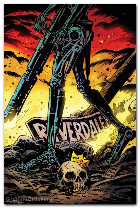 Archie Vs The Terminator #2 (2026) cover j francavilla virgin variant