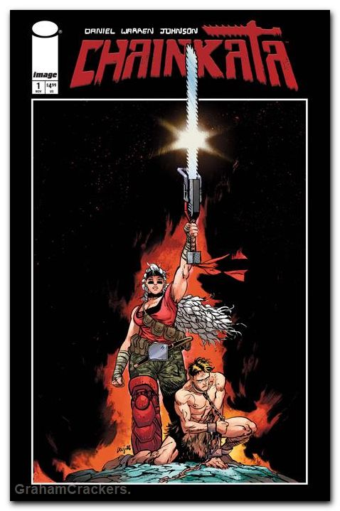 Chainkata #1 (2026) cover g johnson sword and sorcery foil variant