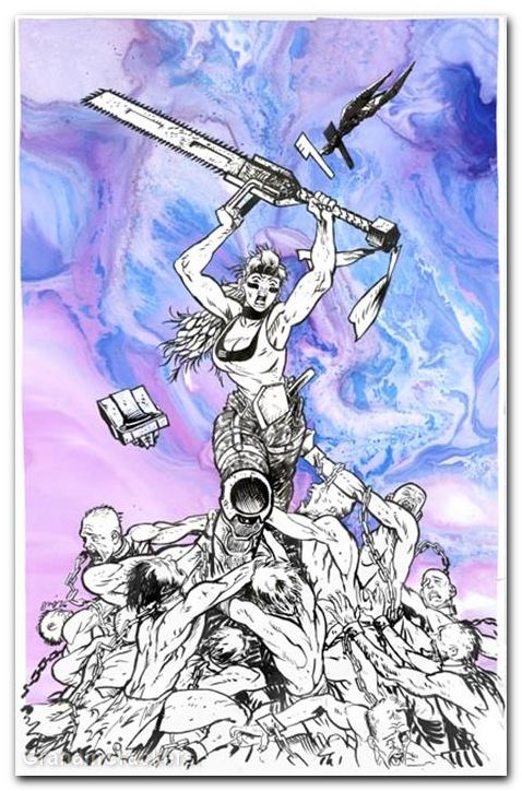 Chainkata #1 (2026) cover h johnson raw art variant