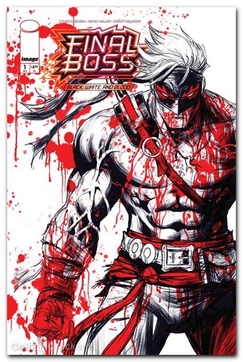 Final Boss Black White And Blood
