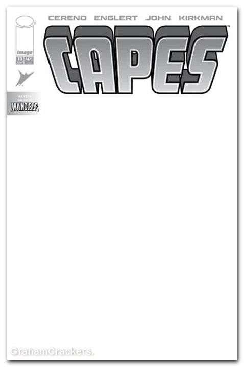 Capes #13 (2025) cover f blank variant