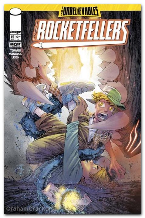 Rocketfellers #15 (2024) cover a