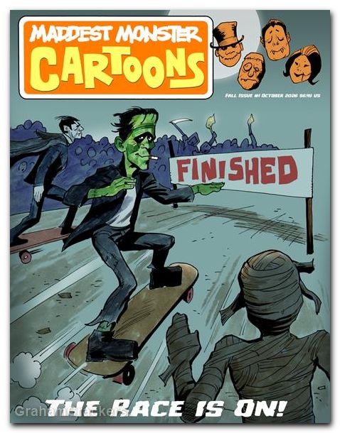 Maddest Monster Cartoons Magazine
