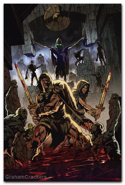 Conan The Barbarian Tides Of The Tyrant King #3 (2026) cover e earls virgin variant