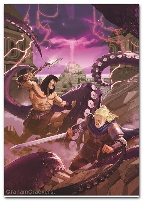 Conan And Dragonero #7 (2026) cover b nuti virgin variant
