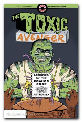 Toxic Avenger #3 (2024) cover b bors unlockable variant