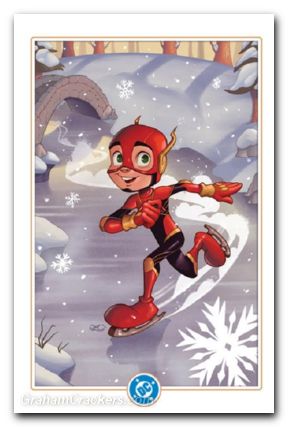 Flash #16 (2023) cover d zullo dc winter wonderland variant