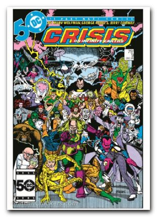 Crisis On Infinite Earths #9 (1985) 2024 facsimile edition cover a