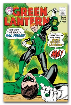 Green Lantern #59 (1960) 2024 facsimile edition cover b kane foil variant
