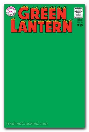 Green Lantern #59 (1960) 2024 facsimile edition cover c blank variant