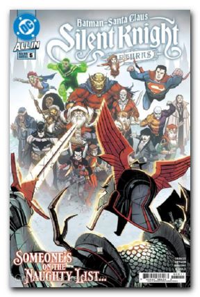 Batman Santa Claus Silent Knight Returns #5 cover a