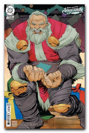 Batman Santa Claus Silent Knight Returns #5 cover b woods variant