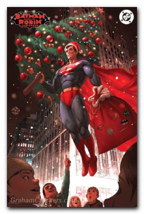 DCs Batman Smells Robin Laid An Egg #1 (2024) cover c Santa Fung variant