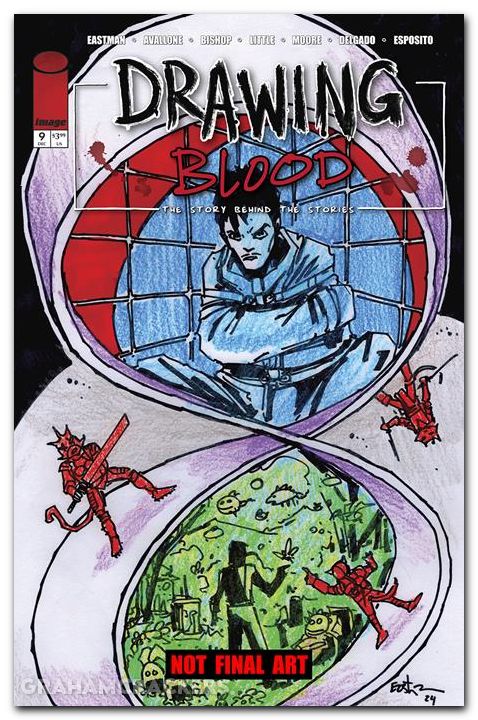 Drawing Blood #9 cover a