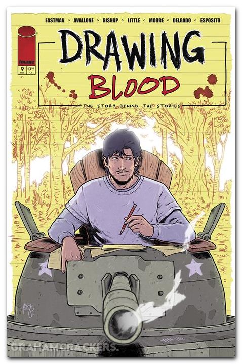 Drawing Blood #9 cover b bishop variant