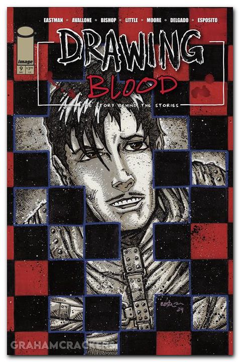 Drawing Blood #9 cover c eastman checkered variant