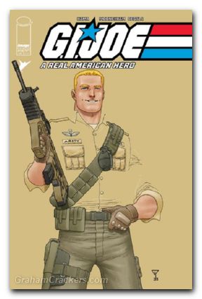 GI Joe A Real American Hero #312 (2023) cover c portela camouflage variant