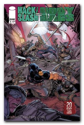 Hack Slash Body Bags #3 (2024) cover b kurth variant