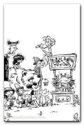 I Hate Fairyland #18 (2022) cover d young b&w virgin variant