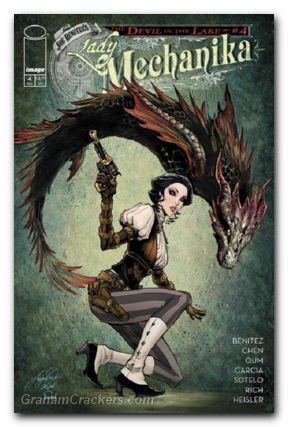 Lady Mechanika The Devil In The Lake #4 (2024) cover b oum variant