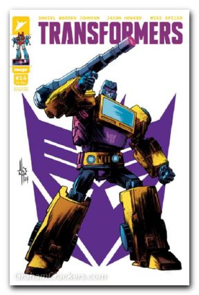 Transformers #14 (2023) second print cover b howard variant