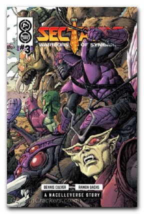 Sectaurs #3 (2024) cover a