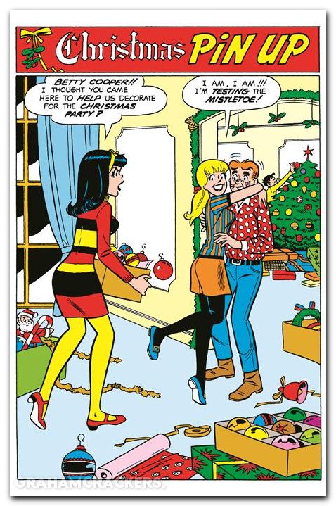 Archie Christmas Spectacular #1 (2025) cover b decarlo retro art variant
