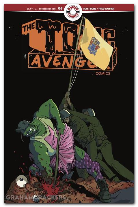 Toxic Avenger #6 (2025) cover b henderson unlockable variant