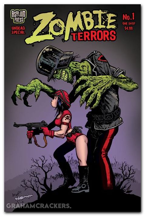 Zombie Terrors Undead Special #1 (2025) cover b mannion variant