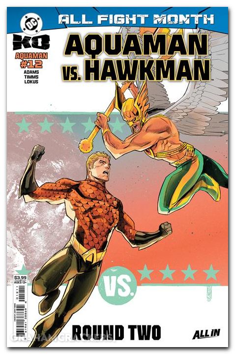 Aquaman #12 (2025) cover a