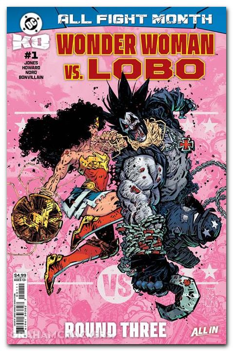 DC KO Wonder Woman Vs Redacted