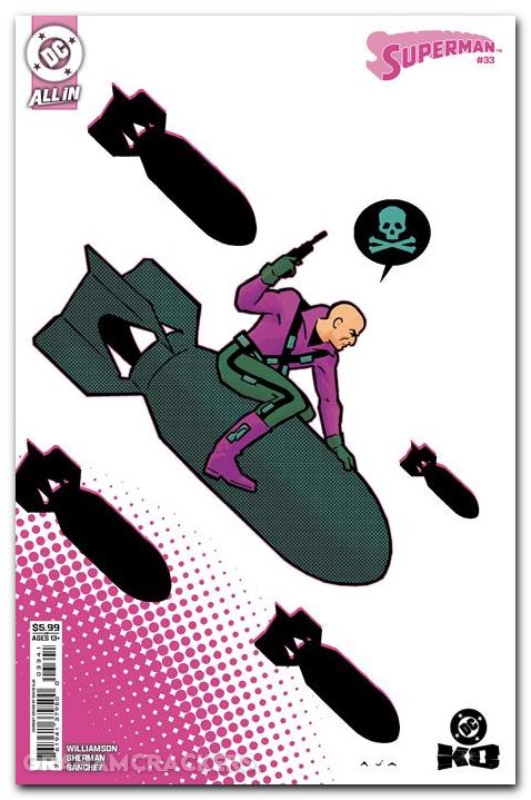 Superman #33 (2023) cover d aja variant