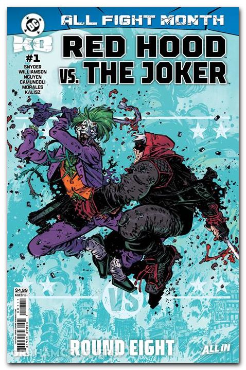 DC KO Red Hood Vs Joker #1 (2025) cover a