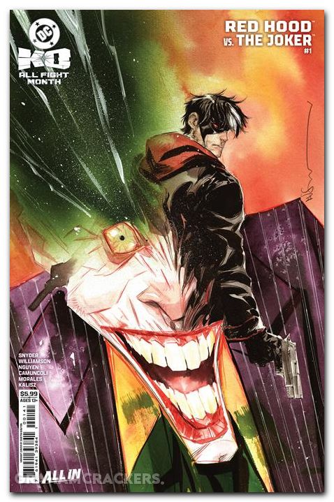 DC KO Red Hood Vs Joker #1 (2025) cover b nguyen variant
