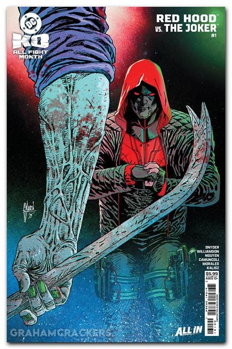 DC KO Red Hood Vs Joker #1 (2025) cover d march variant