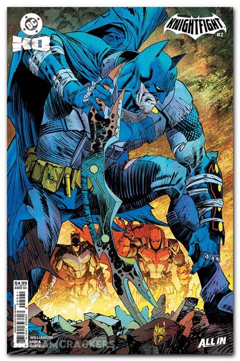 DC KO Knightfight #2 (2025) cover b march variant