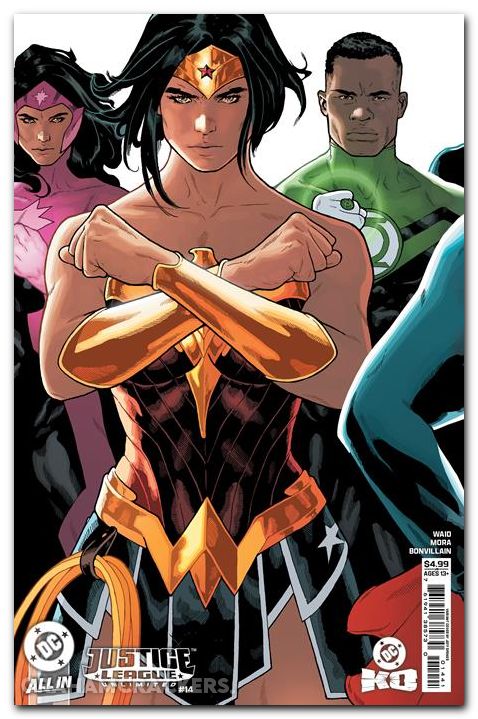 Justice League Unlimited #14 (2024) cover c spokes variant
