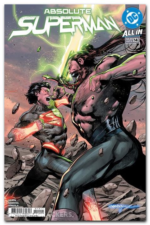 Absolute Superman #14 (2024) cover a sandoval