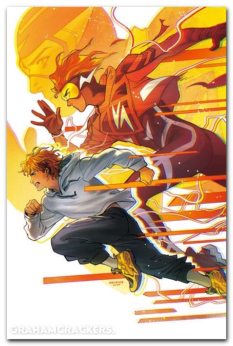 Absolute Flash #10 (2025) cover b haining variant