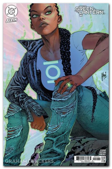 Absolute Green Lantern #9 (2025) cover b march variant