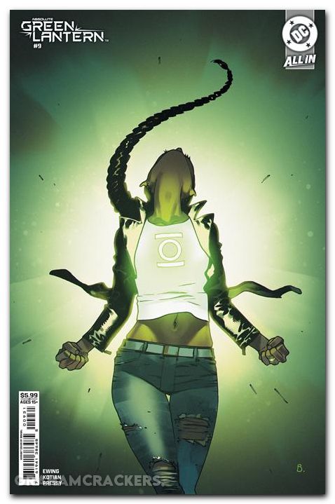 Absolute Green Lantern #9 (2025) cover d bengal variant