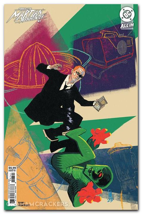 Absolute Martian Manhunter #7 (2025) cover c dell edera variant