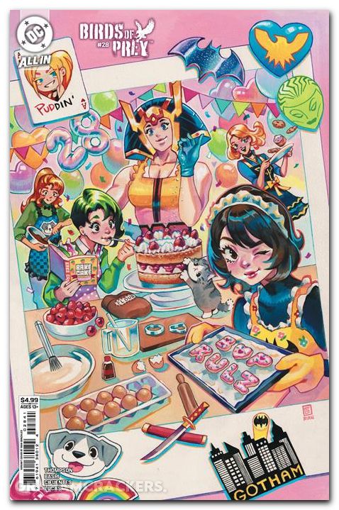 Birds Of Prey #28 (2023) cover d gonzales variant