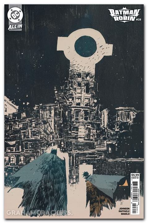 Batman And Robin #28 (2023) cover d wood variant