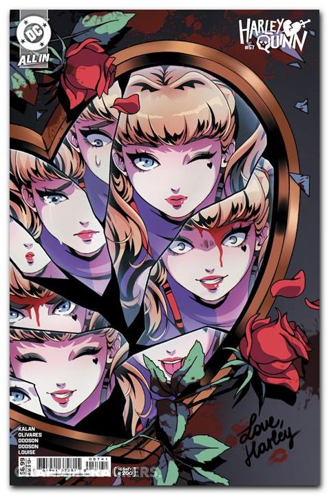 Harley Quinn #57 (2021) cover d luna variant