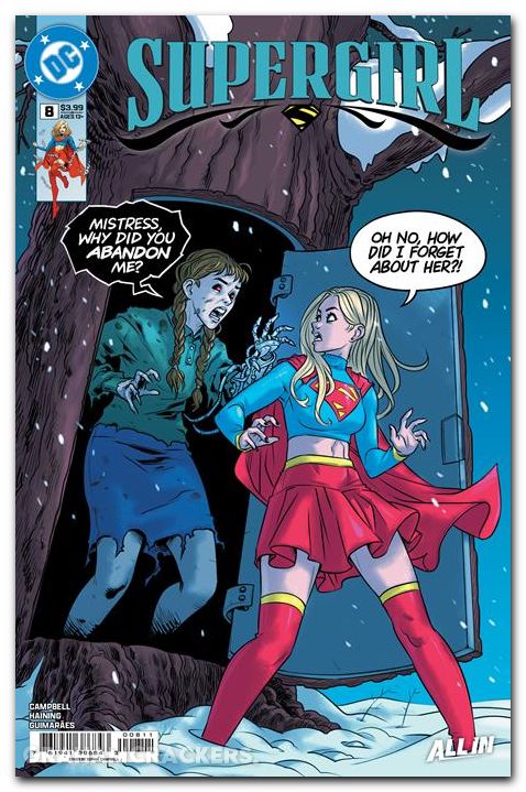 Supergirl #8 (2025) cover a